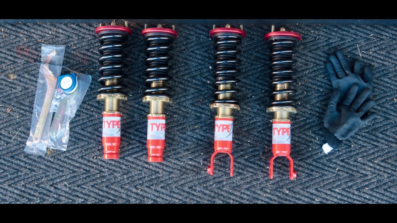 How to install coilovers on your Acura Integra!
