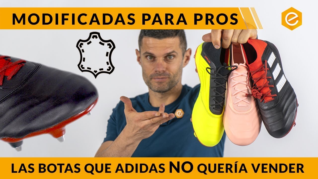 ASÍ SON las BOTAS QUE les  HACEN a los PROFESIONALES