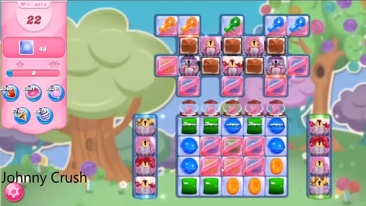 Candy Crush Saga LEVEL 6414 NO BOOSTERS