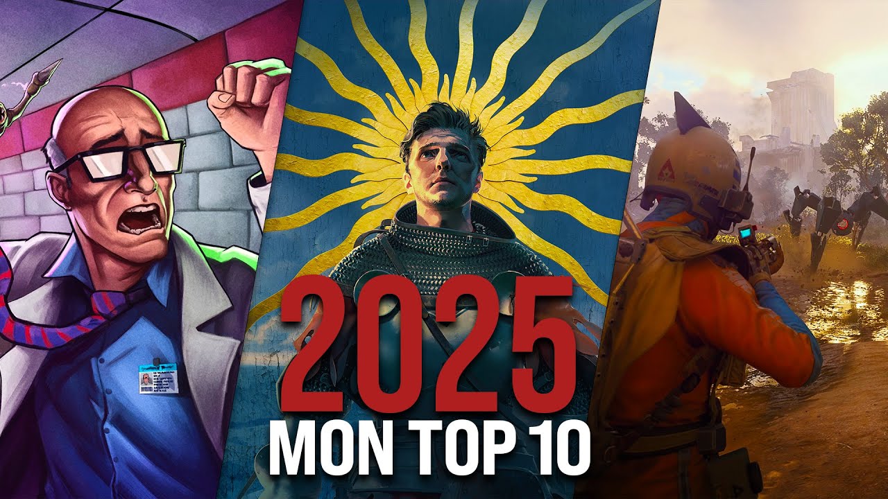 10 jeux qui m'ont marqué en 2025 (et bonne année !)