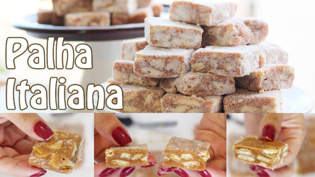 PALHA ITALIANA DE CARAMELO!!! (COM E SEM SAL)