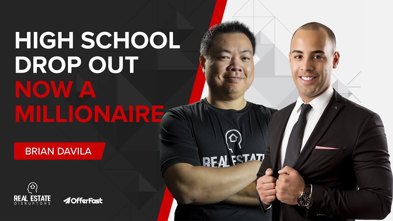 Real Estate Disruptors 🔥: Drop Out to Millionaire in 5 Years❗ See How He Did It