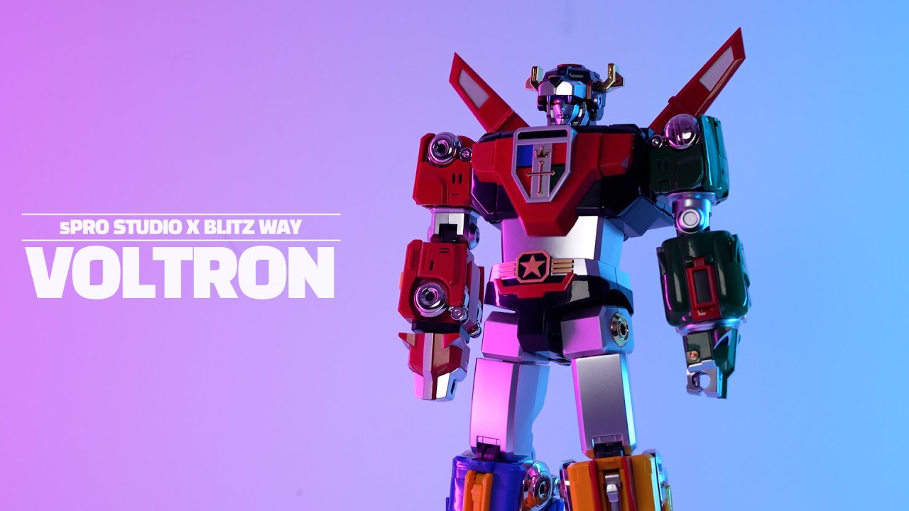 5PROSTUDIO X BLITZWAY VOLTRON UNBOXING & STOP MOTION