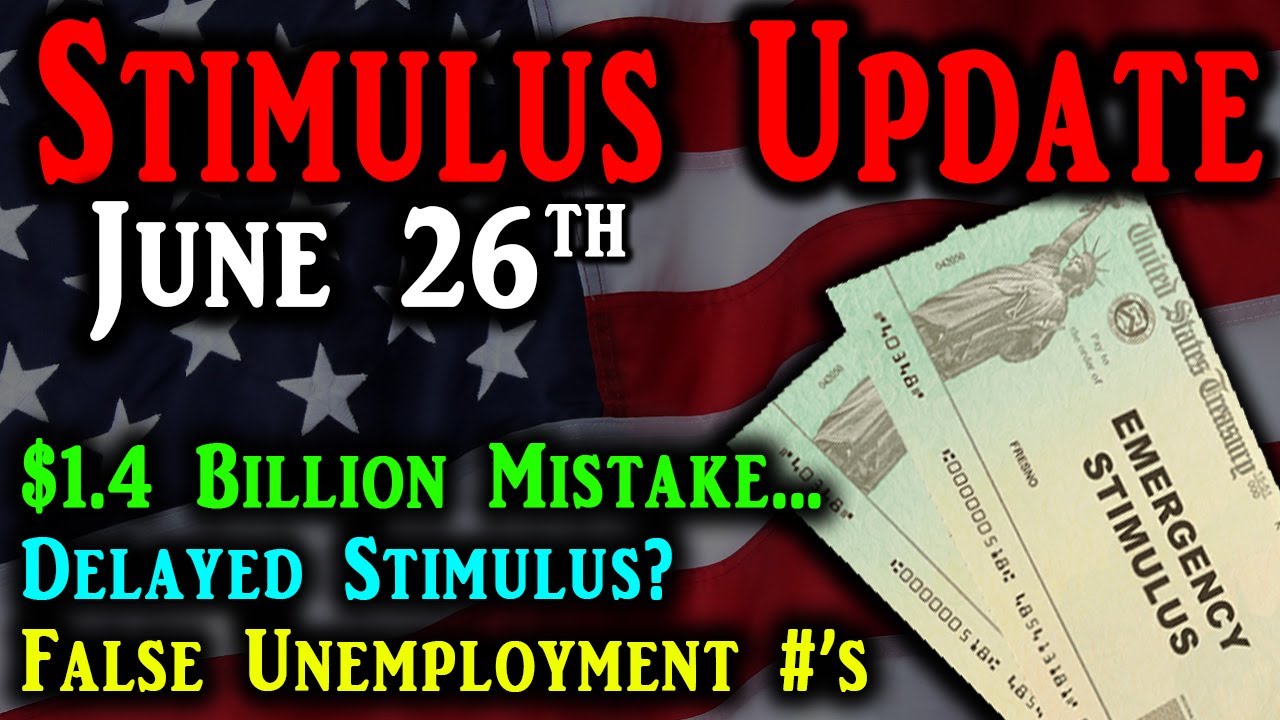 Second Stimulus Check Update And Stimulus Package Update: $14 Billion Mistake | No Checks?