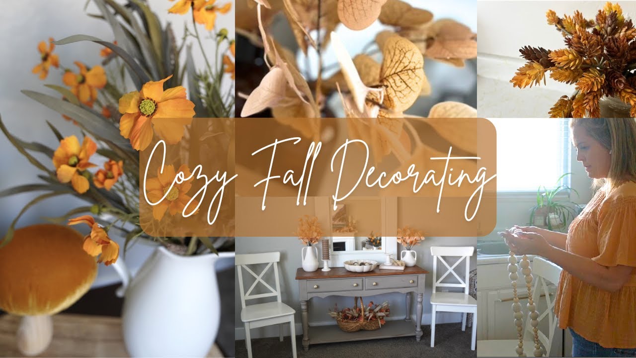 🍂🍄‍🟫 FALL DECORATE WITH ME 2025! Kitchen + Living Room and BABY BOY Updates 🍄‍🟫🍂