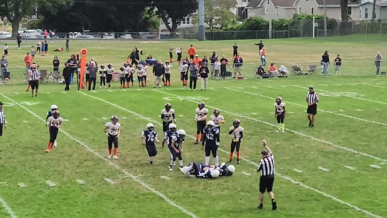 Ansonia U11 vs WaterOak (Orange)      Win 34-0 Week 3, 9/16/23