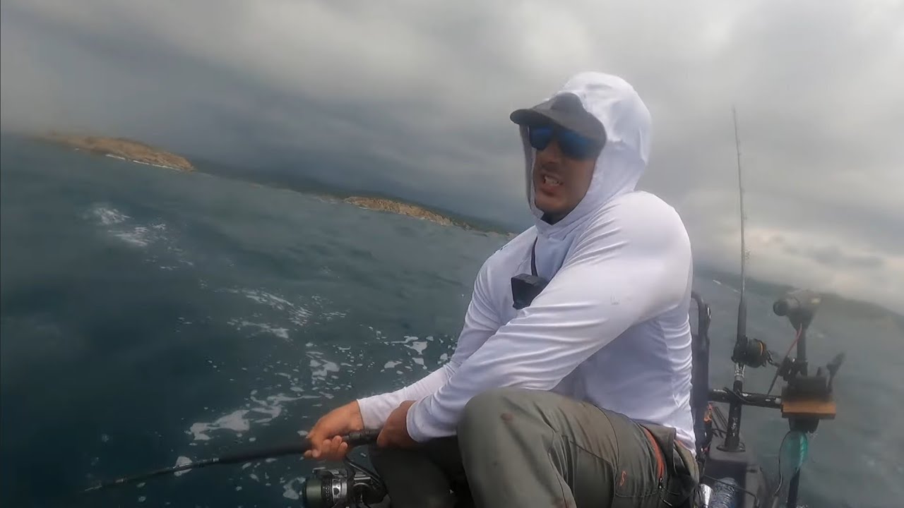 Dia de Jigging termina con Captura Extrema en Kayak