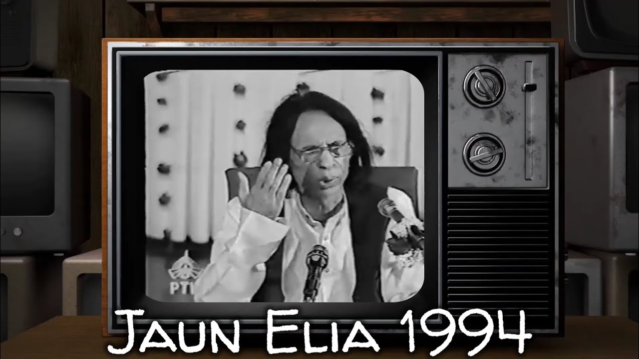 Jaun Elia 1994 | Best Mushaira By Jaun Elia 