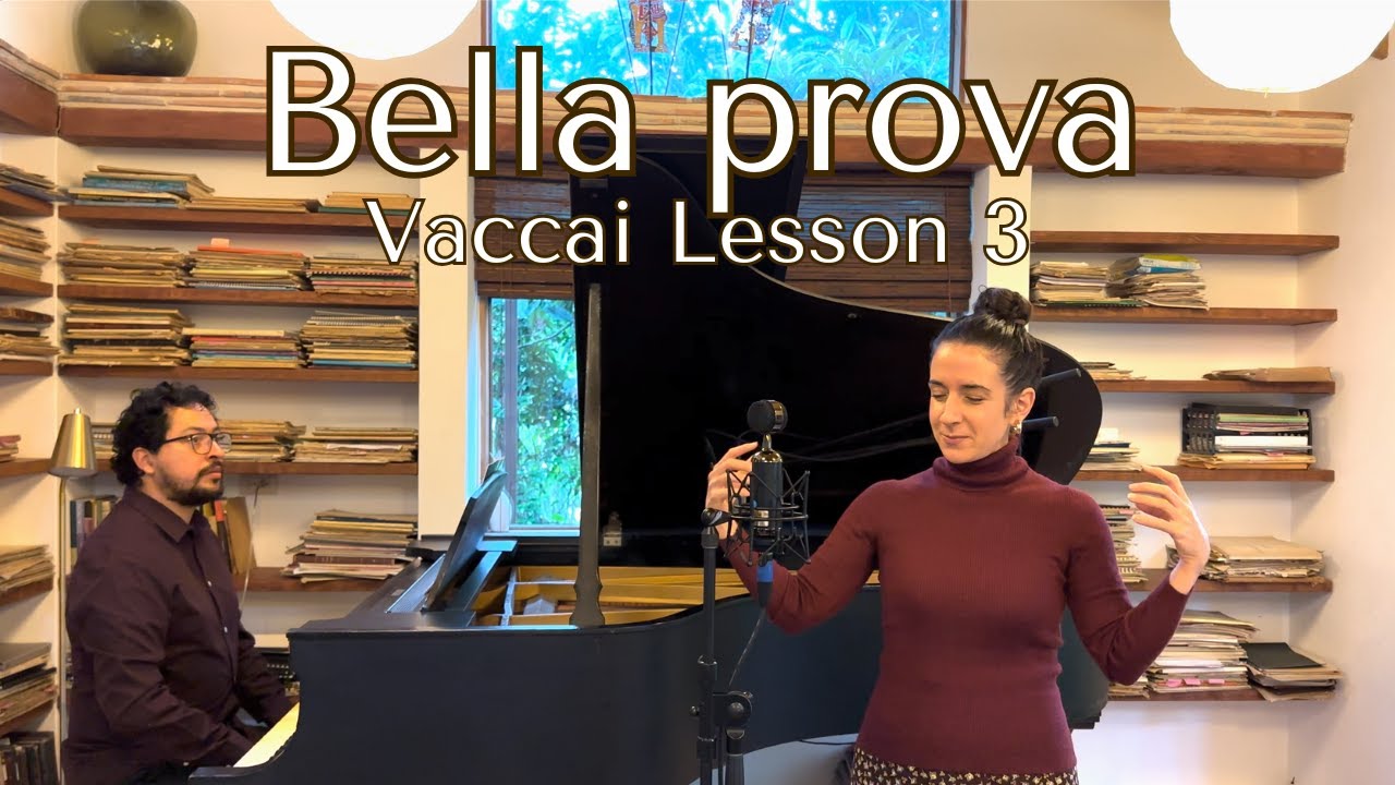Bella prova | Vaccai Lesson 3, Salti di sesta