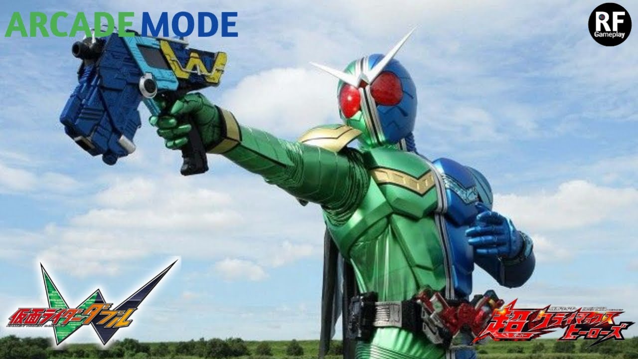 DOUBLE (W) CYCLONE🌪🔵🔫 TRIGGER || KAMEN RIDER SUPER CLIMAX HEROES (PSP/PPSSPP)