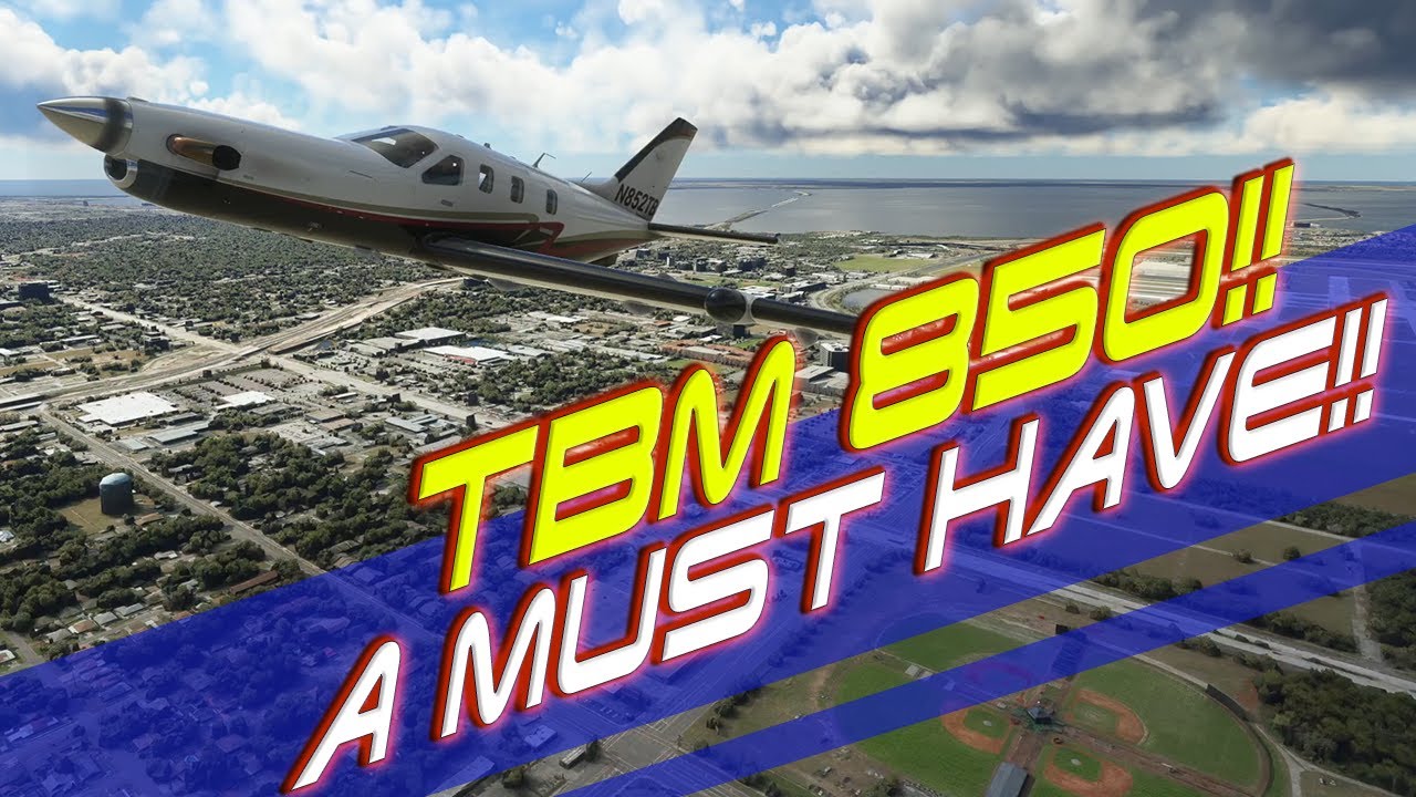 BlackSquare TBM 850 For MSFS Is A MUST HAVE!!