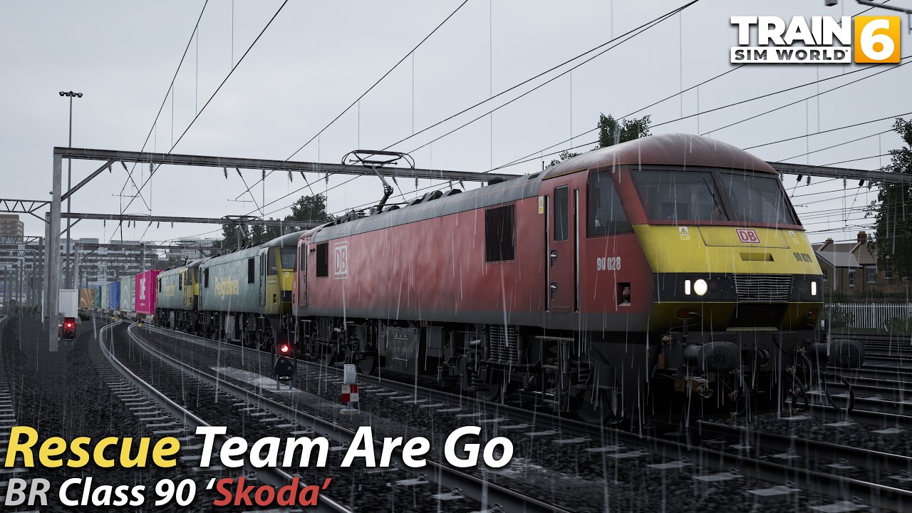 Rescue Team Are Go : West Coast Main Line : Train Sim World 6 [4K 60FPS]