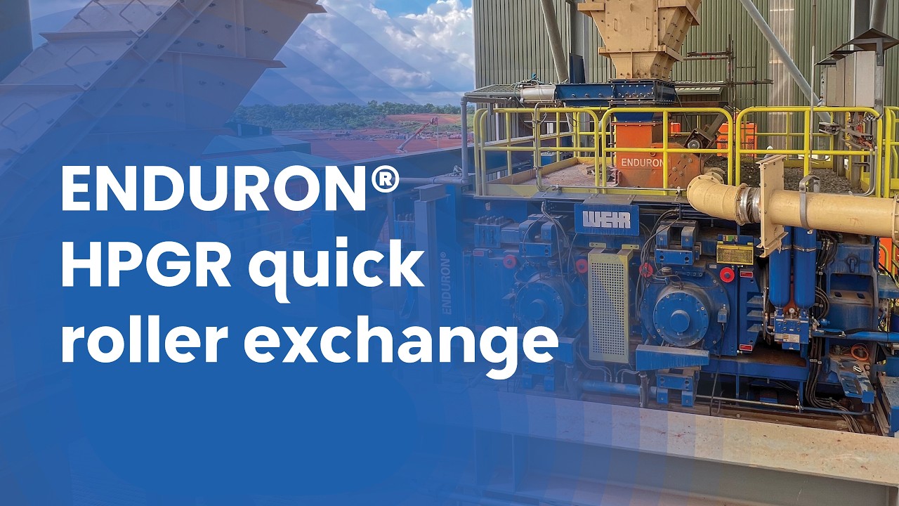 How to animation: Quickly change Enduron&reg; HPGR rollers