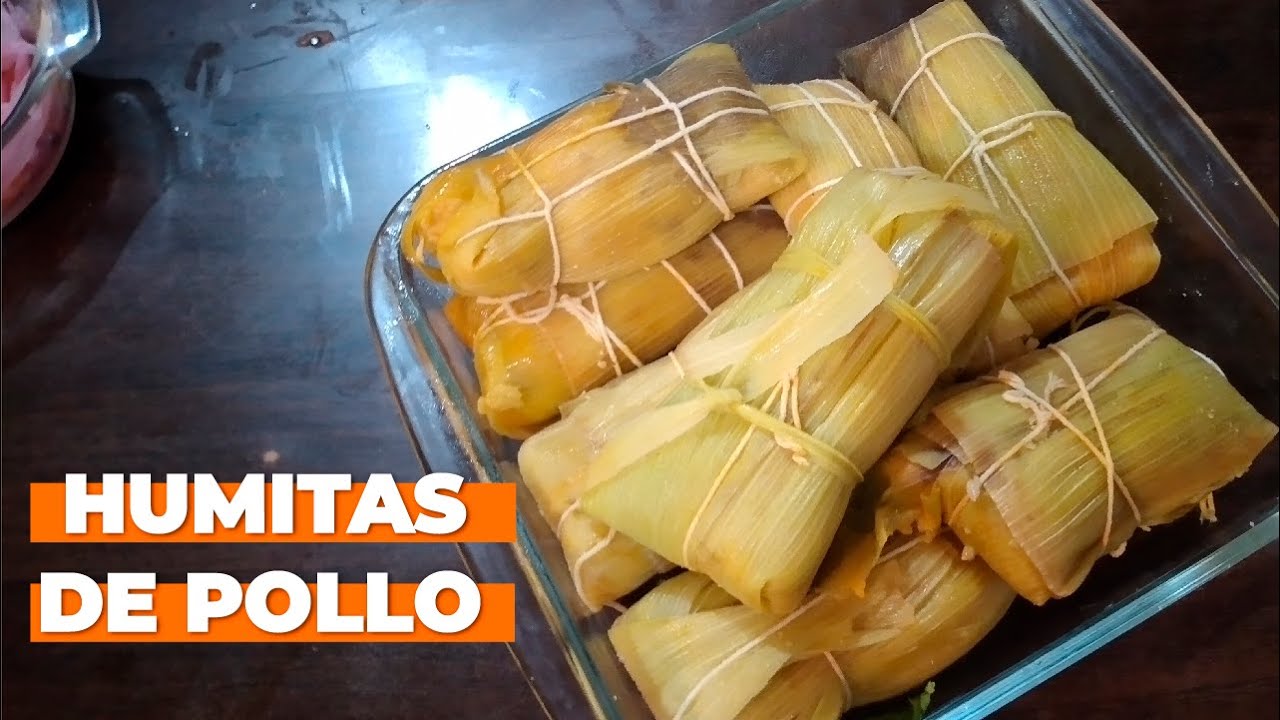 HUMITAS SALADAS DE POLLO | Desayunos peruanos