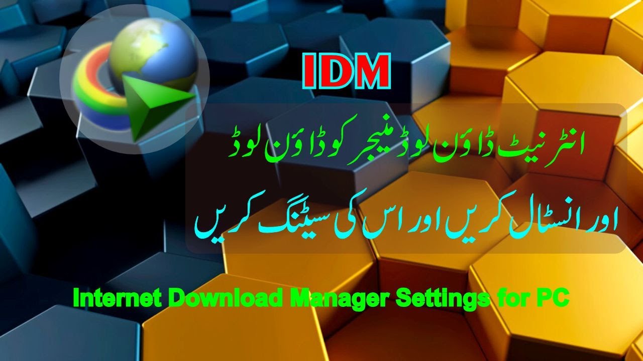 Internet Download Manager Settings for PC