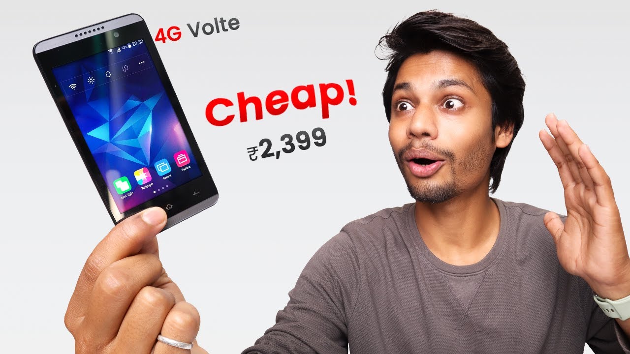 I Tested World's Cheapest 4G Smartphone 😲