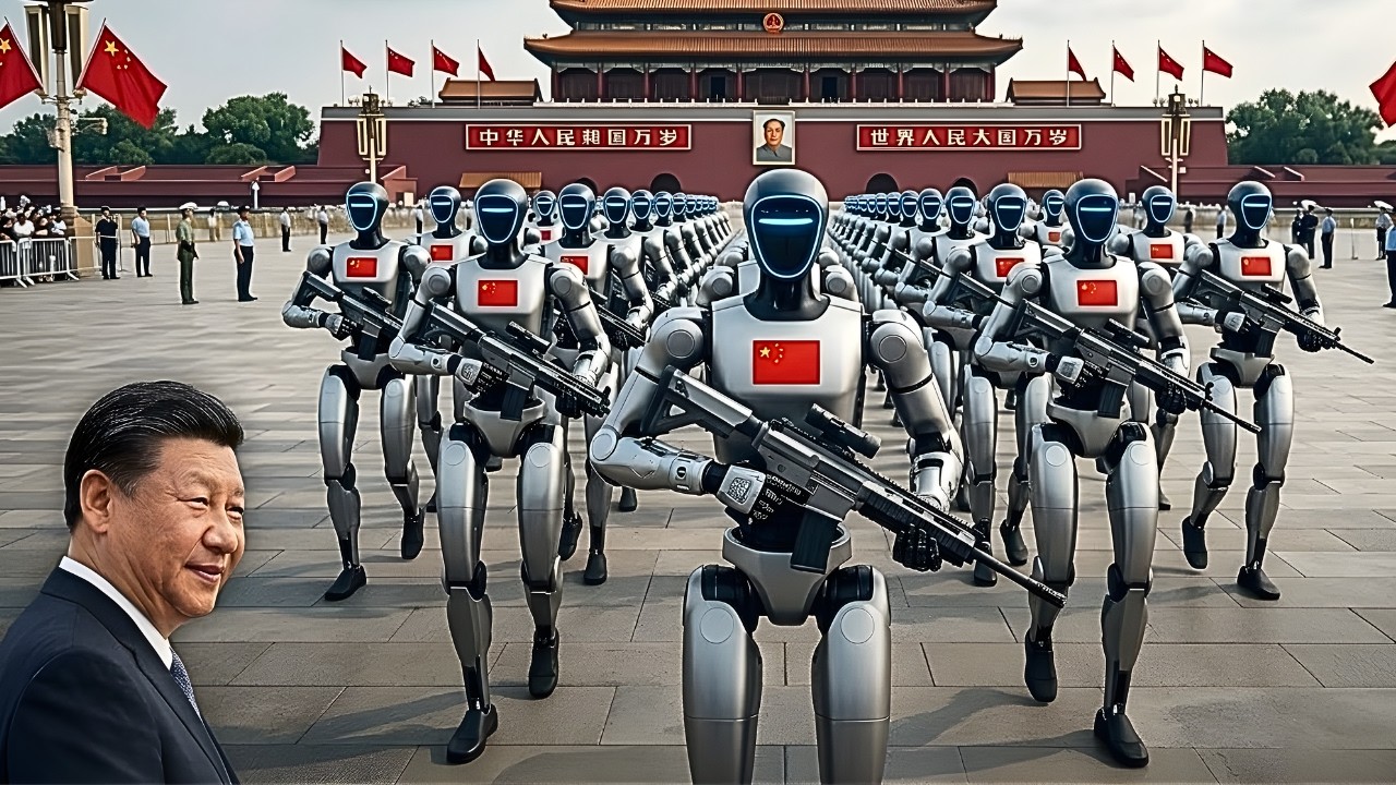 SHOCKING Footage: China FINALLY Unveiled Its Army of Humanoid Police Robots