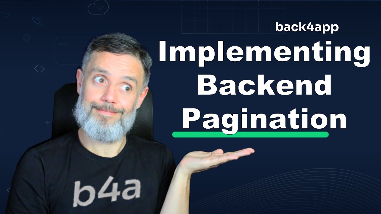 Implementing Backend Pagination