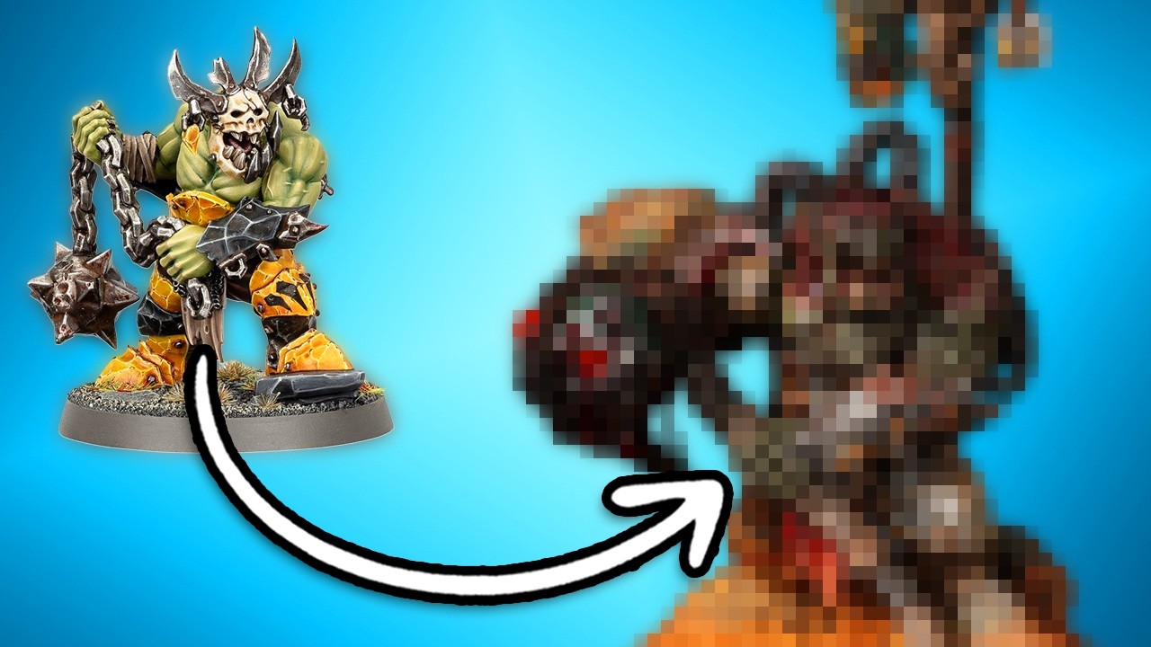 Kitbashing dla REVENGE: BRUTALNY 40K Ork Warboss