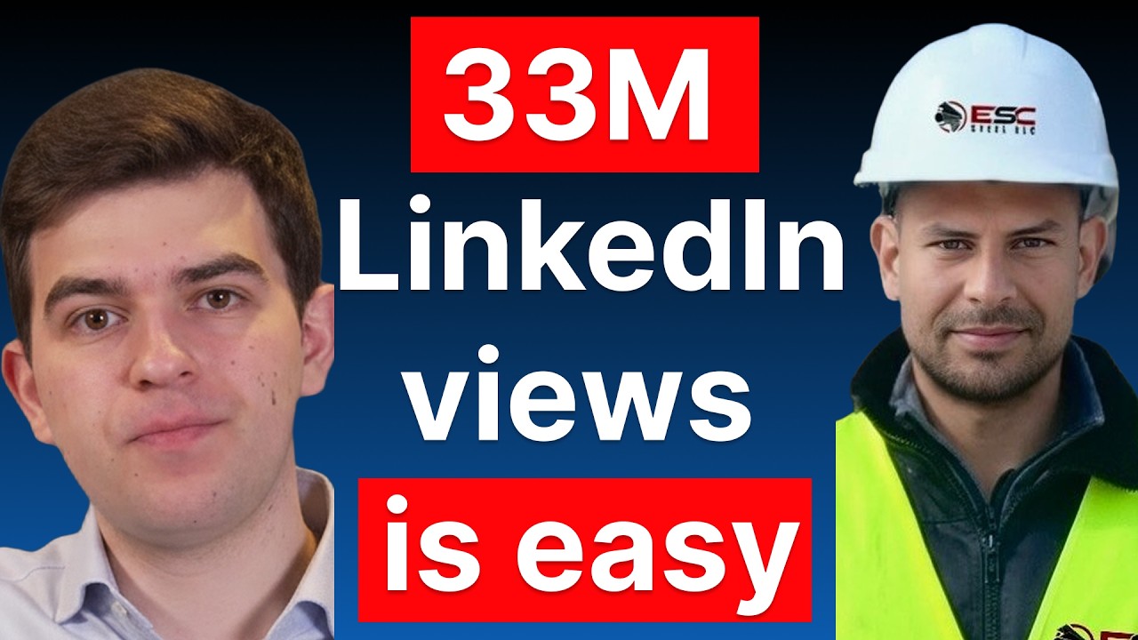 How David built a career from 33M LinkedIn views