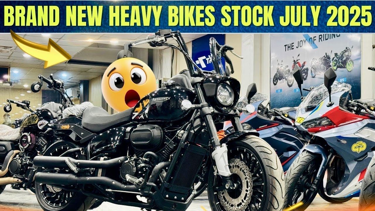 Heavy Bikes Cruisers And Choppers New Stock 2025 In Pakistan |