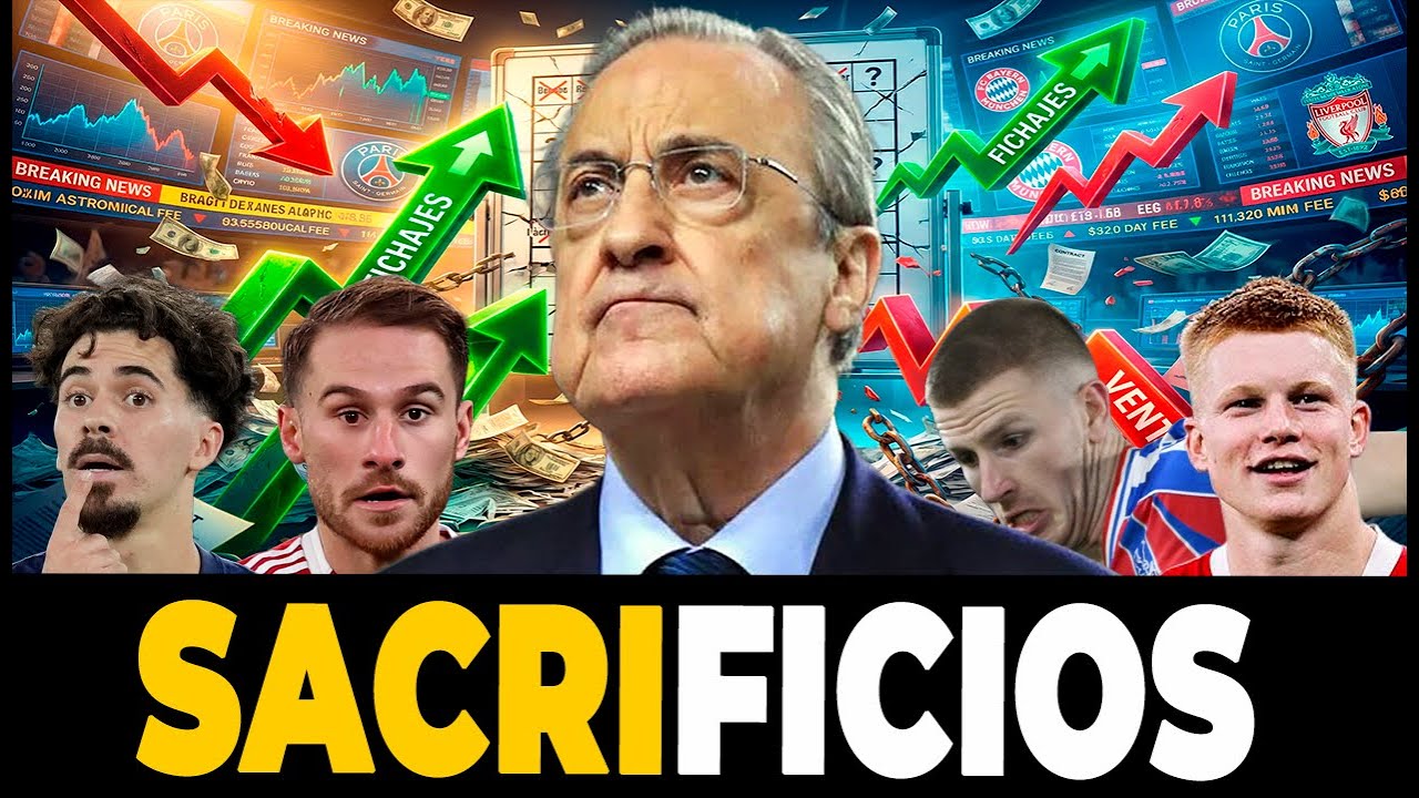 ✅ MERCADO DE VERANO DEL REAL MADRID: FICHAJES MUY DIF&Iacute;CILES Y DECISIONES DURAS🤔