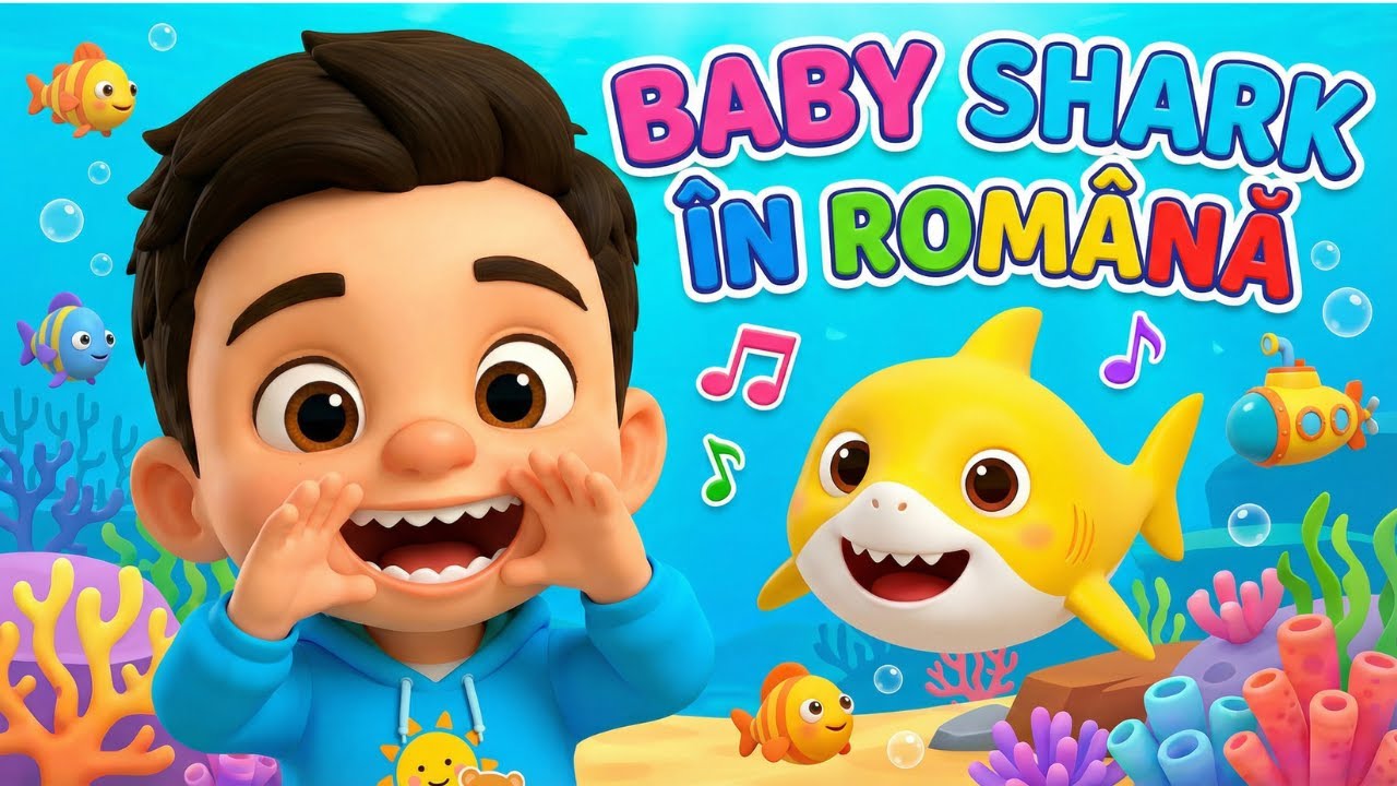 Baby Shark 🎵 + Mai Multe Cantecele pt Copii