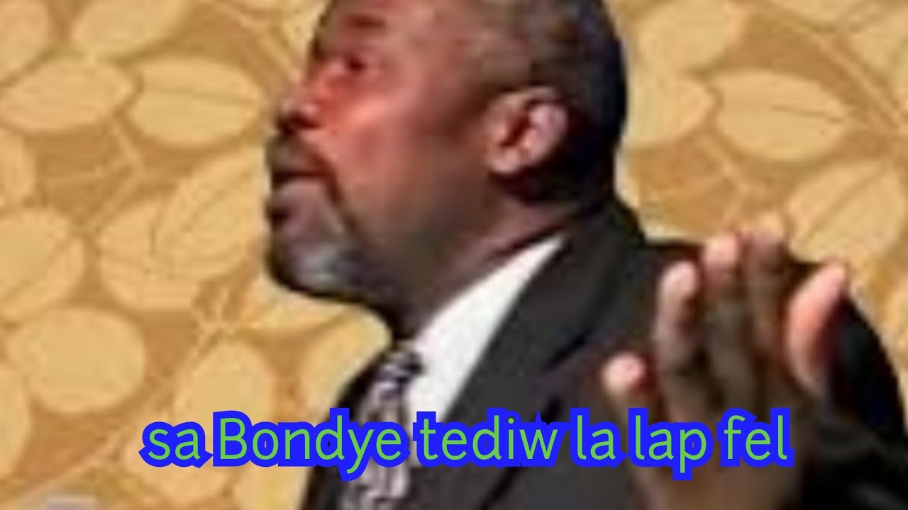 Sa Bondye te diw la lap fel Fr telor joseph