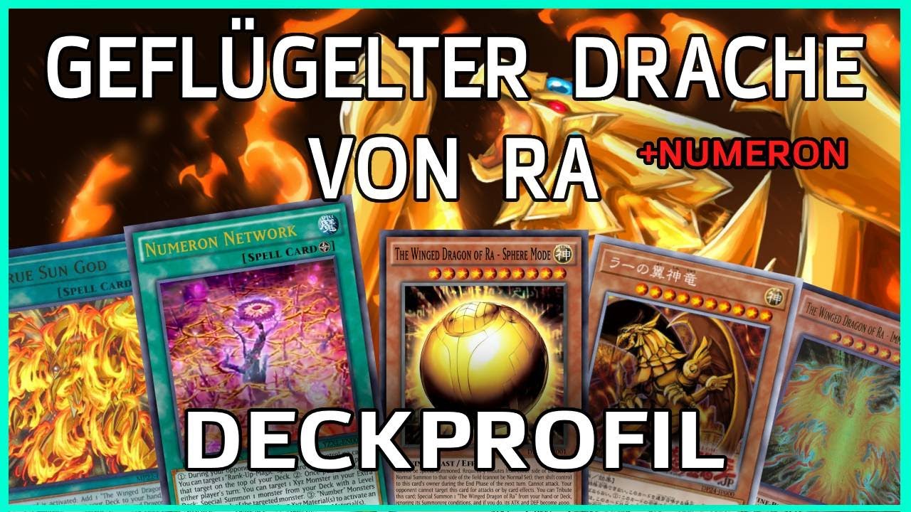 Geflügelter Drache von Ra | Deckprofil + Combo | Deutsch | Ra x Numeron