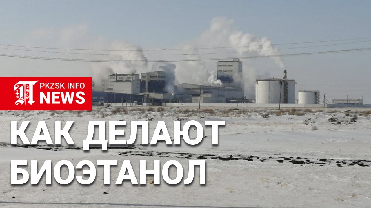 Завод по производству биоэтанола в Тайынше