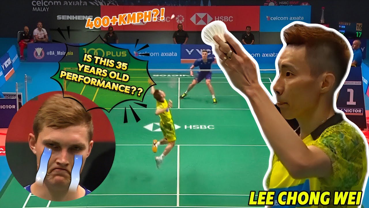 35 Years Old Lee Chong Wei Beats Current No.1 - Viktor Axelsen Before Retired In Malaysia Open.