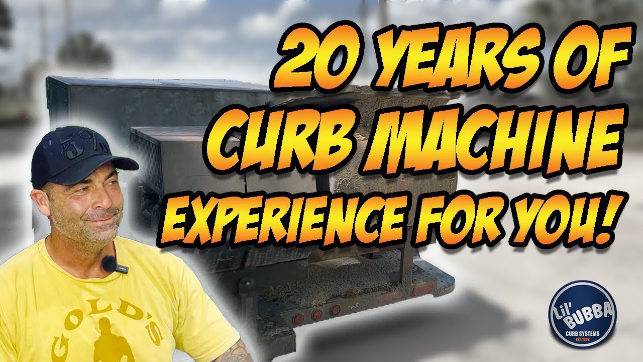 20 Years Of Curb Machine Experience For You! | Lil' Bubba® Curb Machines