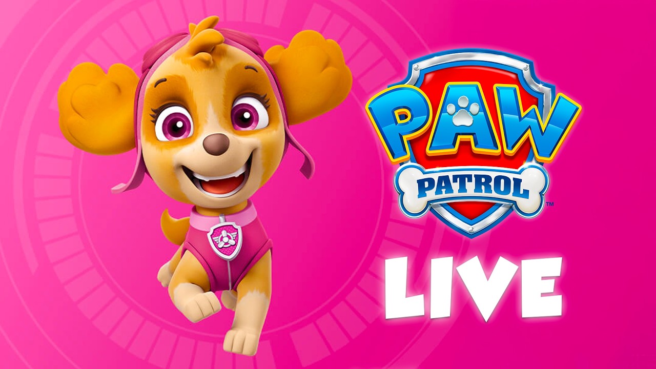 🔴 LIVE! 🚁 Skye to the Rescue! 🌤️ PAW Patrol Official