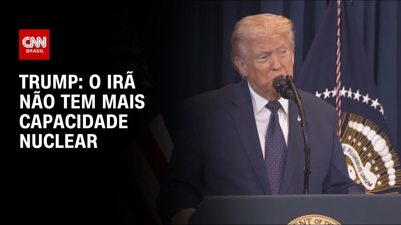 O Irã não tem mais capacidade nuclear, diz Trump | HORA H