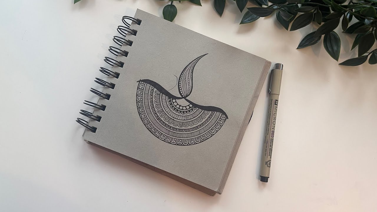 This Mandala Will Instantly Relax You 🌀 | How to Draw Mandala  ✍️ | Simple & Relaxing 🫠
