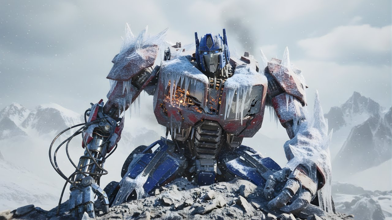 He Was Frozen, Rusted & Forgotten… Optimus Prime Ultimate ASMR Restoration