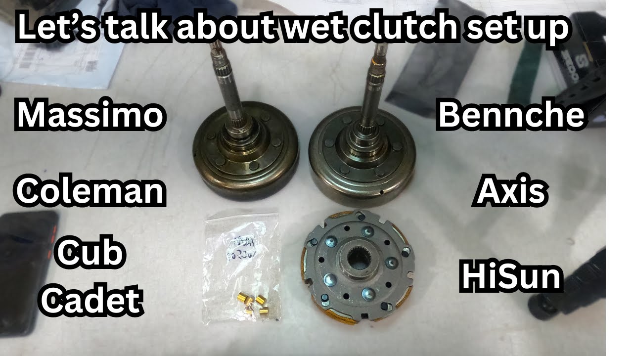 Let's talk about wet clutch setup, adding slugs & the many issues we all have.