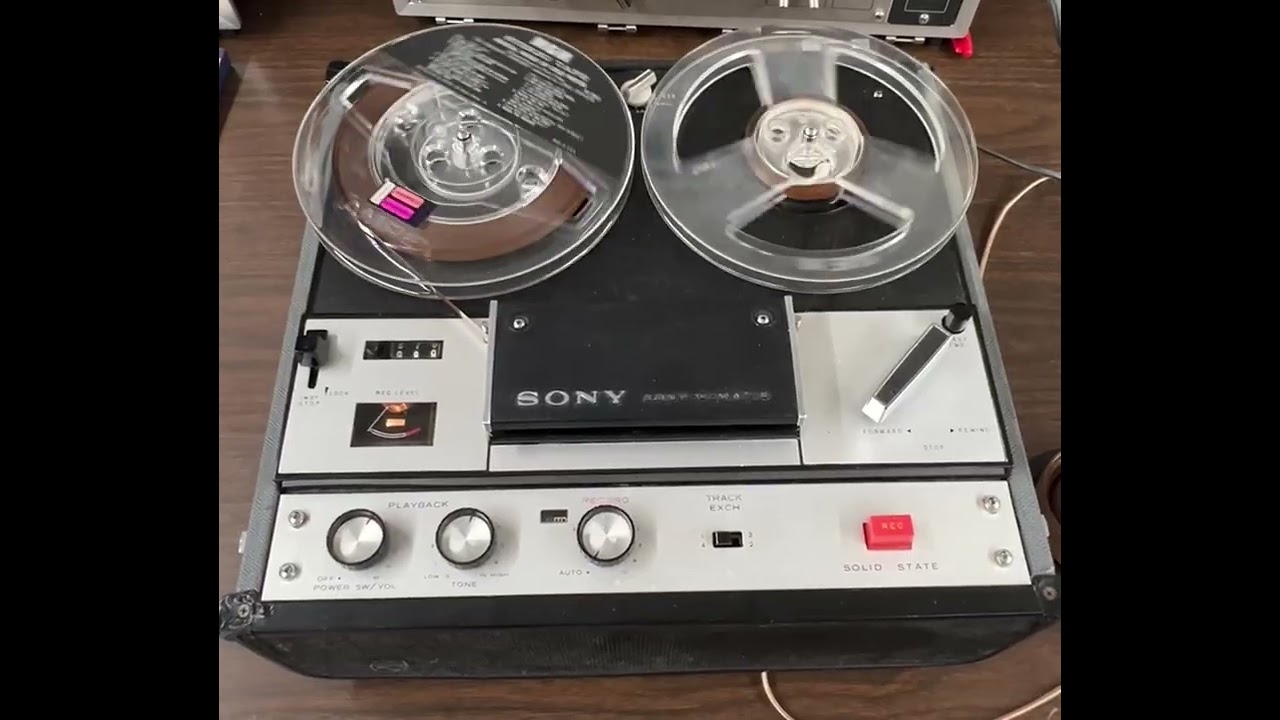 Vintage Sony Tapecorder TC-105 Reel-to-Reel