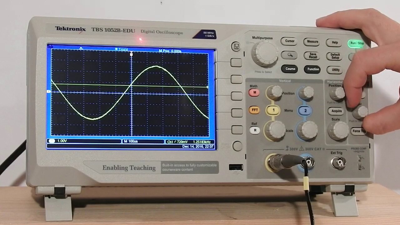 4 CPNV, Oscilloscope facile, Utilisation du Trigger V2