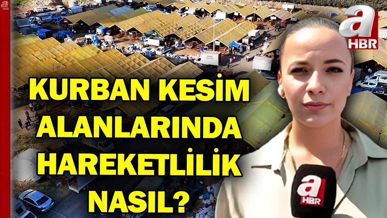 Kurban Kesim Alanlarında Yoğunluk Nasıl? | A Haber