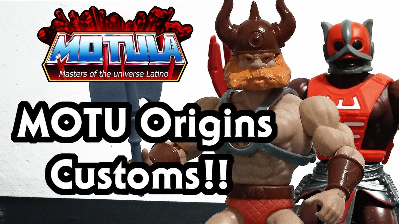 MOTU Origins customs para  hacer en casa