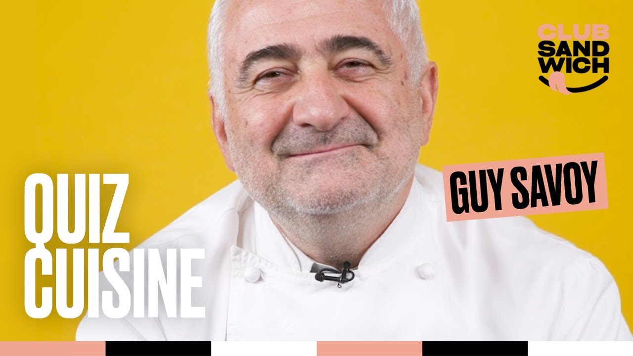 Guy Savoy - Le Quiz Cuisine du chef triplement étoilé