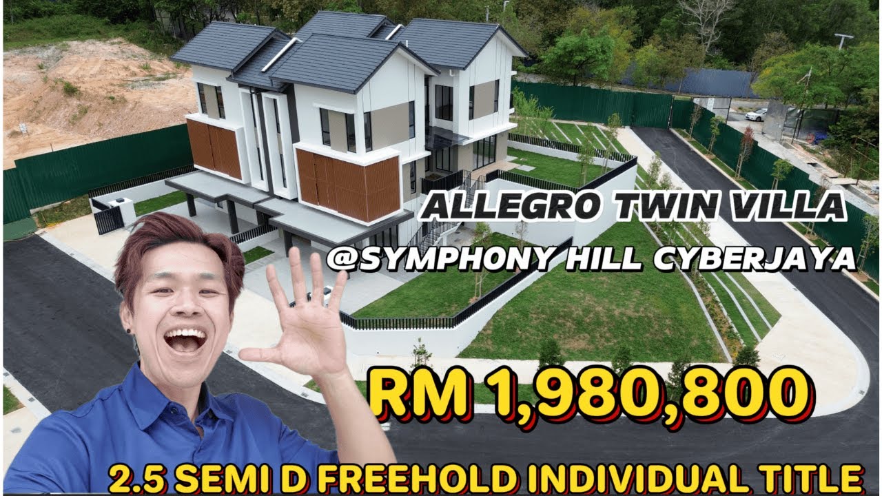 全新半独立 Allegro @ Symphony Hills Cyberjaya