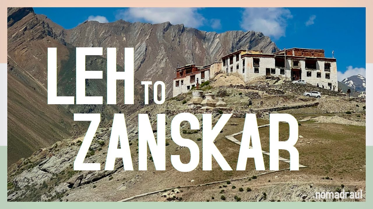 Road to Zanskar, Ladakh | India | 4K | nomadraul