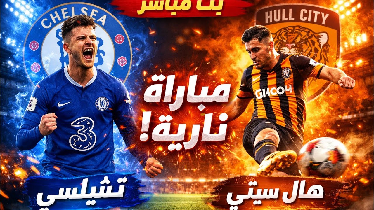 بث مباشر تشيلسي و هال سيتي
