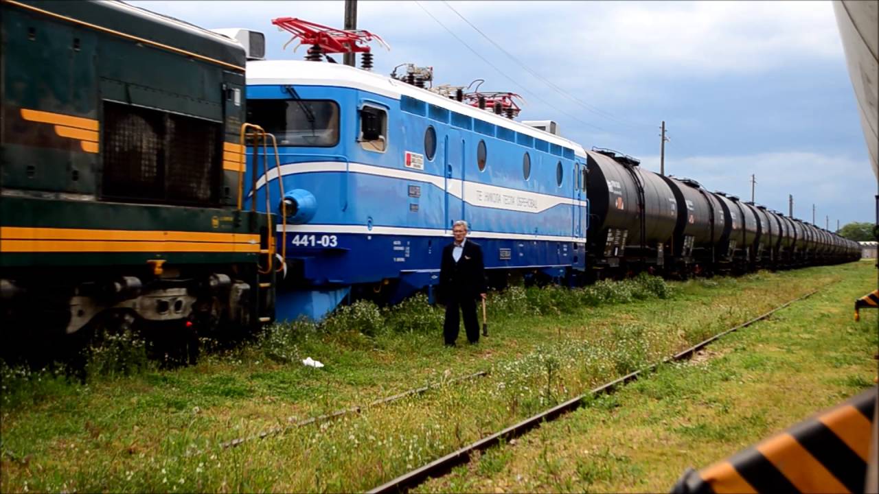 TENT- lokomotiva 441-03 polazi iz Vršca za Pančevo
