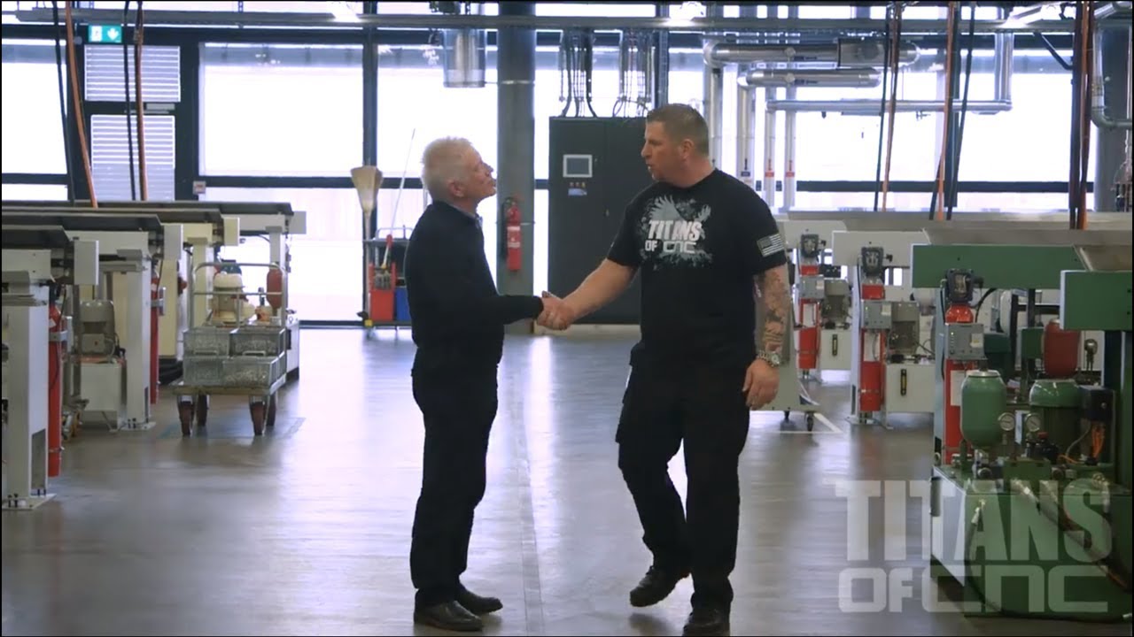 TITAN Visits Switzerland's Largest CNC Machine Shop!