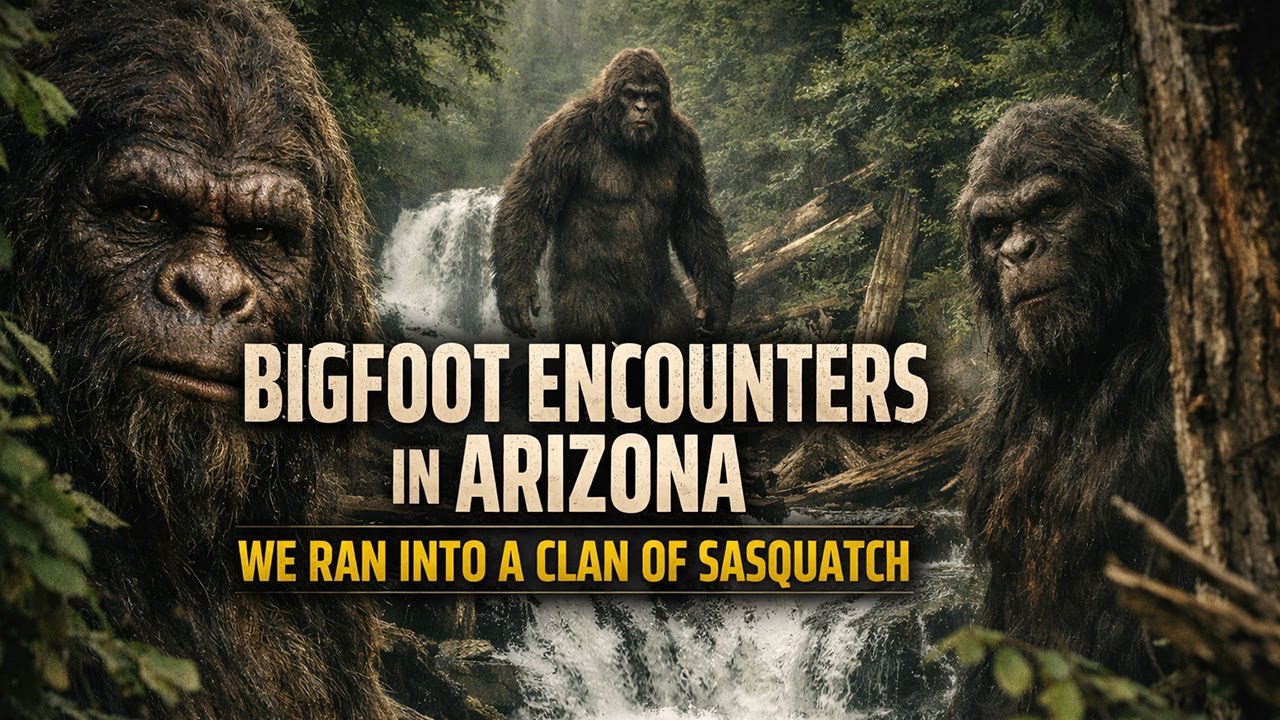 Bigfoot Encounters Near Greens Peak Arizona | Bigfoot Near the White River (Territorial Behavior)