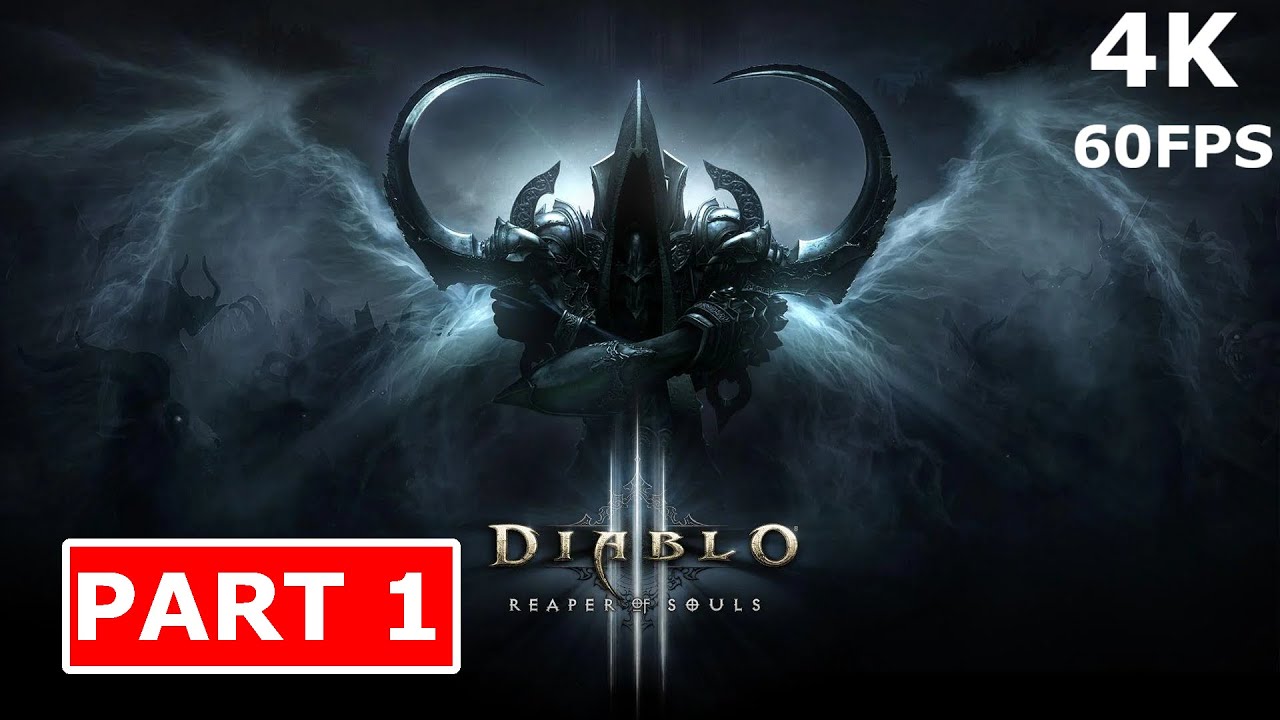 DIABLO 3 Gameplay German PART 1 [4K 60FPS PC] Kein Kommentar Full Game