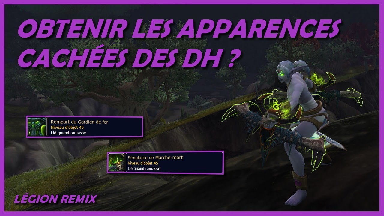 COMMENT OBTENIR LES APPARENCES CACH&Eacute;ES DES ARMES PRODIGIEUSES POUR DH DANS L&Eacute;GION REMIX ?